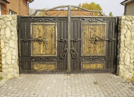 Татышлы кованые ворота