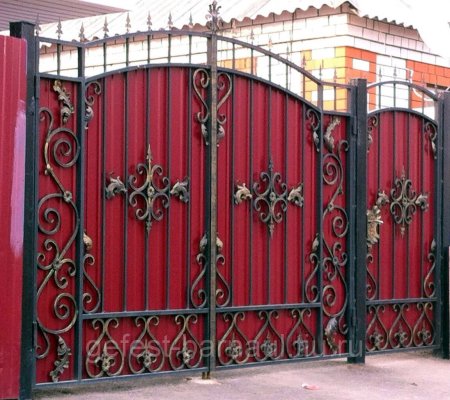 Кованые ворота Туймазы