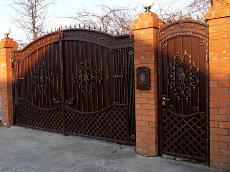 Кованые ворота v-188 (1 кв.м.)