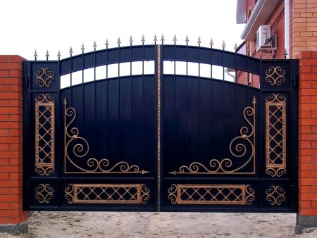 Кованые ворота Сикард