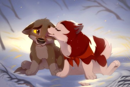 Балто и Джена