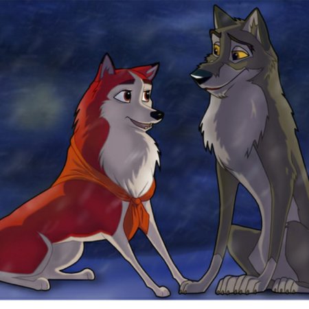 Балто и Джена аниме