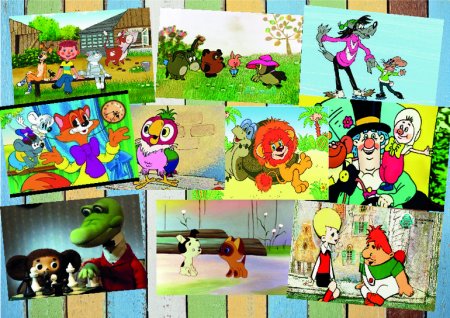 Советские мультфильмы коллаж