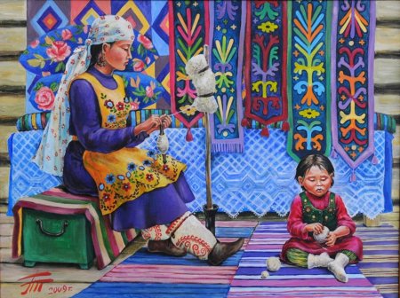 Башкирская художница башкиры