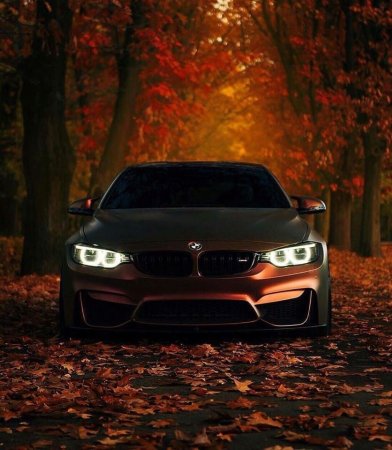 BMW m4 в темноте