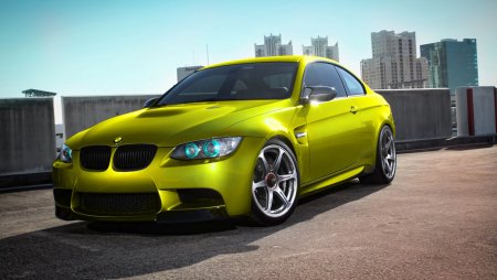 BMW e92 серебристая