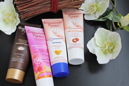 Реклама крема бархатные ручки