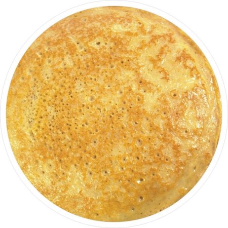 Блинчики на белом фоне