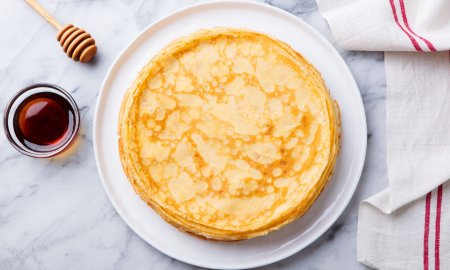 Блины вид сверху