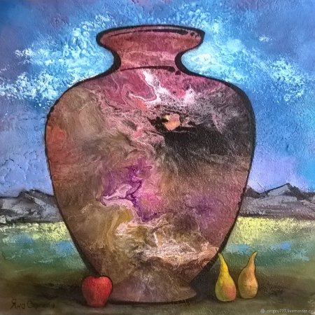 Живопись сосуды