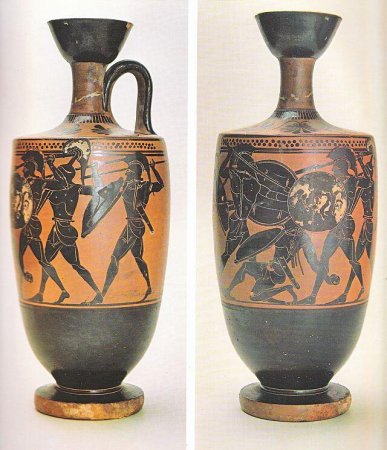 Керамика древней Греции лекиф