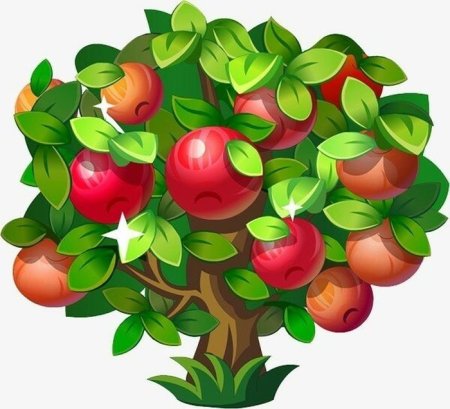 Фруктовые деревья для дошкольников