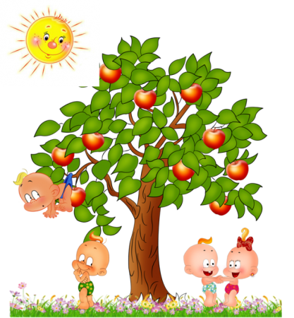 Фруктовые деревья детский сад