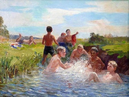 Николай Богданов-Бельский лето
