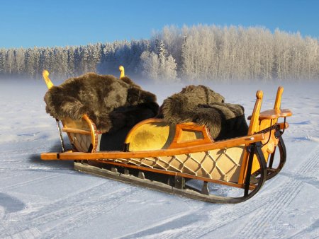 Сани для лошади