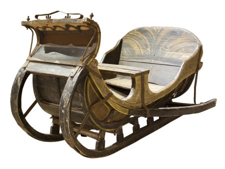 Сани-розвальни 19 века