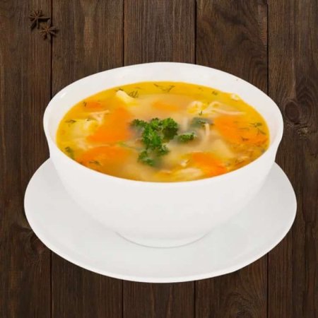 Тарелка куриного супа