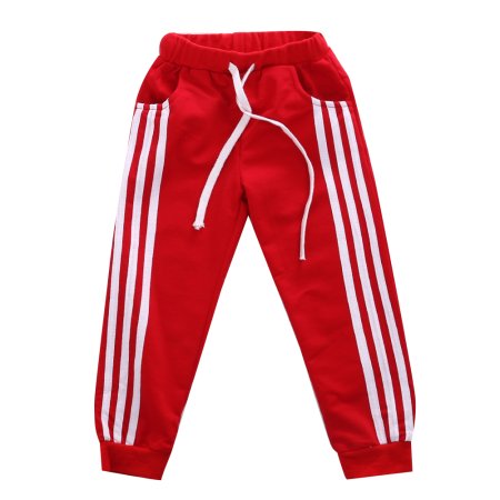 Красные спортивные штаны детские