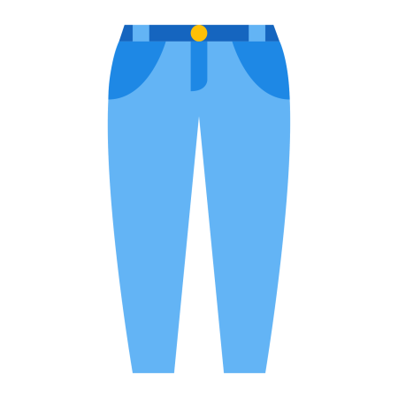 Штаны на белом фоне