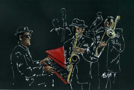 Keith Mallett художник джаз