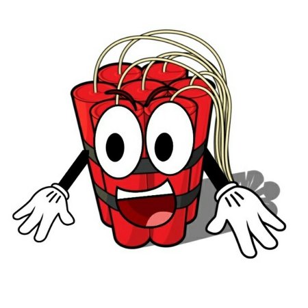 Динамит мультяшный