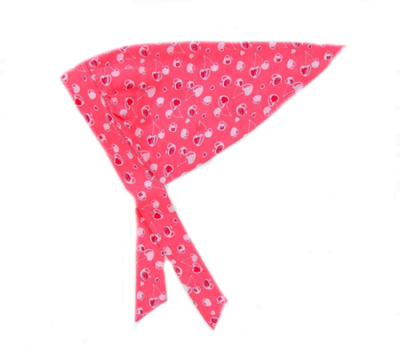 Треугольная косынка на голову детская