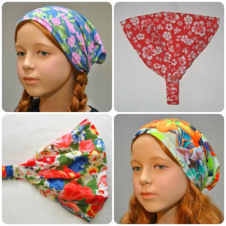 Летние косынки на голову для женщин