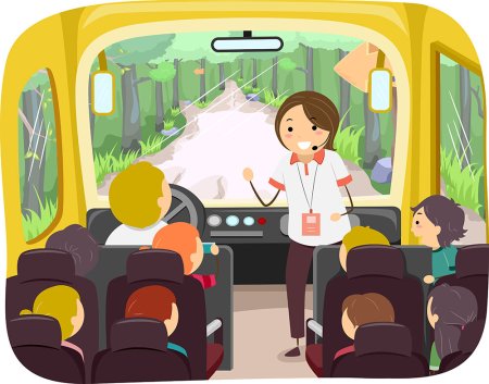 Экскурсия иллюстрация