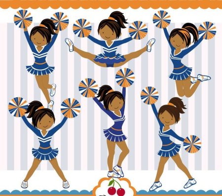 Черлидинг дети