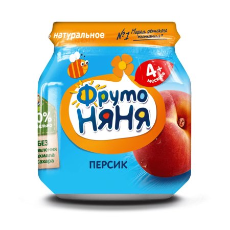 Пюре ФРУТОНЯНЯ фруктовый салатик 100г