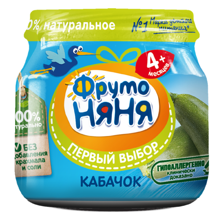 Пюре ФРУТОНЯНЯ со злаками 130г пауч