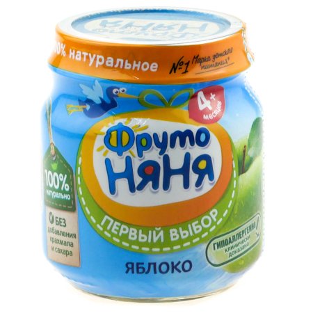 ФРУТОНЯНЯ яблочное пюре 100г