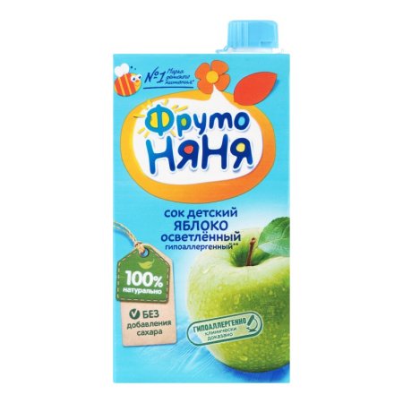 Сок ФРУТОНЯНЯ 0.5 яблоко