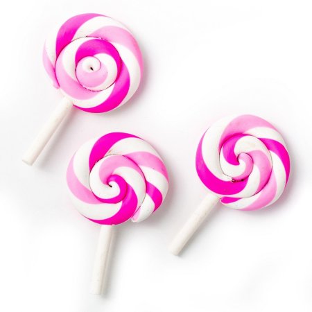 Круглый леденец на палочке