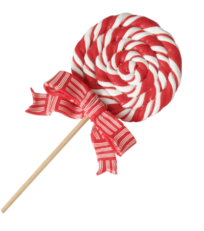 Карамель на белом фоне