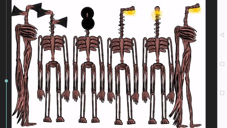 Наклейки сиреноголовый