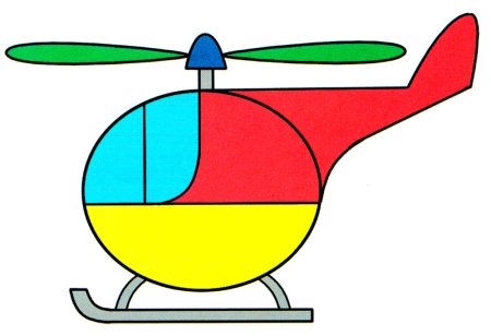 Вертолёт "детский сад"
