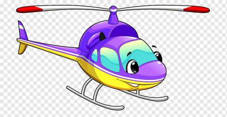 Вертолет с глазками