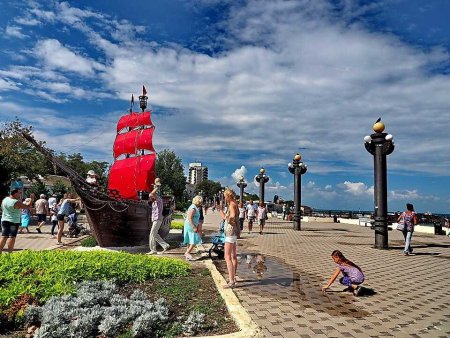 Центральная набережная Анапы