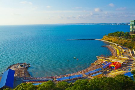 Анапа высокий берег Золотая бухта