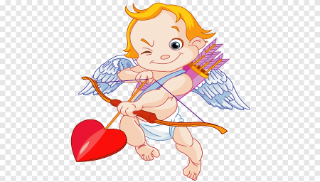 Амур с луком и стрелами