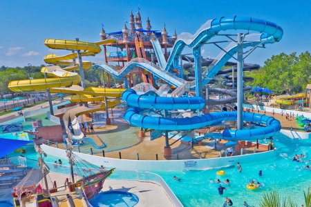 Аквапарк Schlitterbahn. США