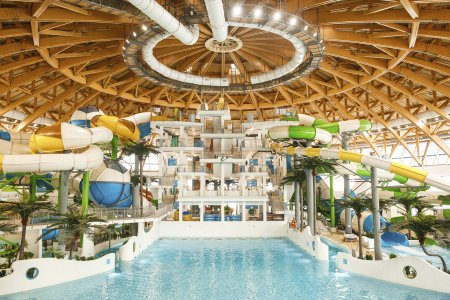 Аквапарк термы мира Новосибирск изнутри