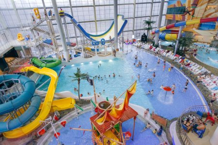 Московский аквапарк Мореон