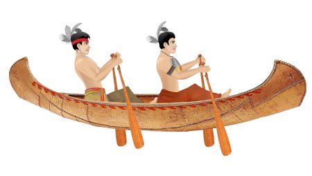 Каноэ для детей