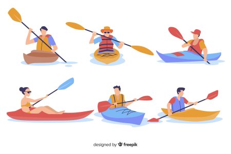 Каноэ вектор