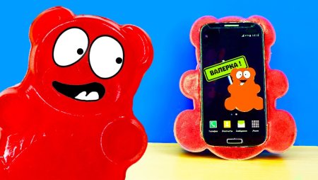 Познаватель и ЖЕЛЕЙНЫЙ медведь Валера