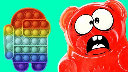 Мультик ЖЕЛЕЙНЫЙ медведь Валера