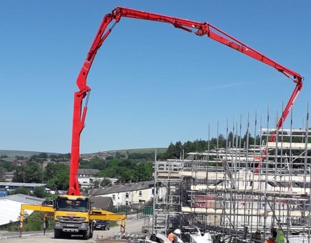 Бетононасос 56 метров