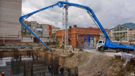 Площадка бетононасоса 36 м